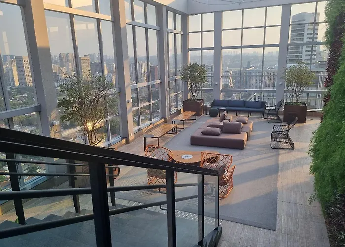 Maravilhoso Apto, Predio Premiado, 40 Metros 2 , Uma Suite Wide Hilton Garden, Melhor Localizacao De Sao Paulo, Metro Fradique Coutinho, Garagem Inclusa
